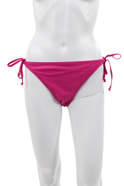 J Crew Womens Two-Piece Bikini Pink Size L