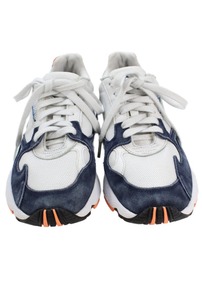 Adidas Womens Falcon Lace-Up Chunky Sole Casual Sneakers White Size 9