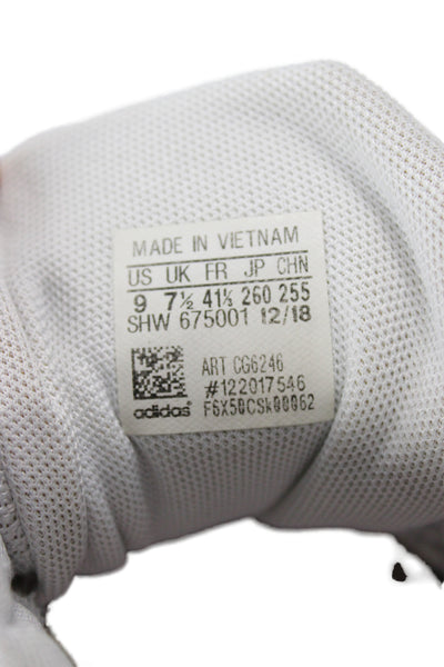 Adidas Womens Falcon Lace-Up Chunky Sole Casual Sneakers White Size 9