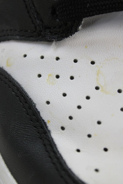 Nike Womens Dunk High Top Retro Sneakers Panda Black White Size 8