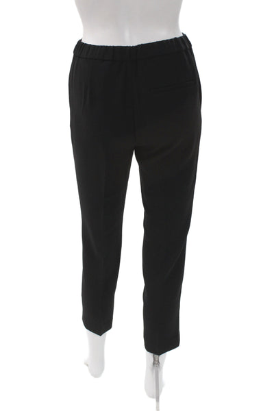 Theory Womens Ankle Pants Black Pull On Size 00