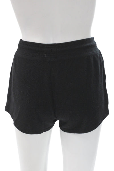 Alo Yoga Womens Athletic Drawstring Black Shorts Size XS