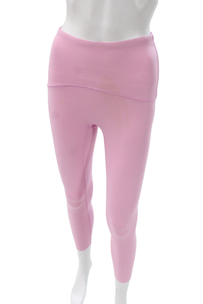 Spanx Womens Pink Capri Leggings Size S