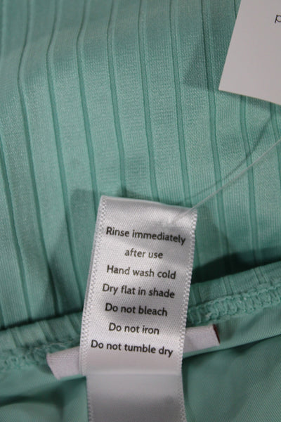 Andie Women One Piece Swimwear Striped Green Size S Tall