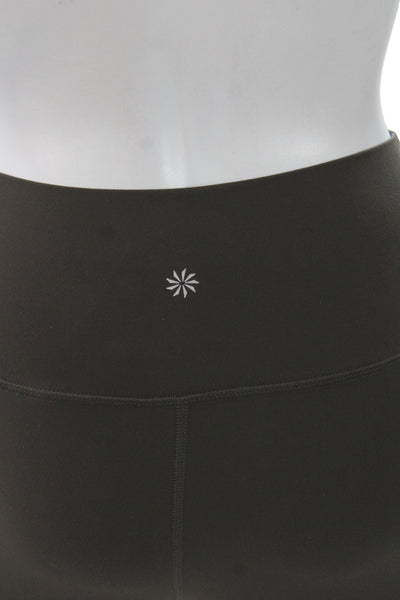 Athleta Women Ankle Leggings Brown Athleisure Pull On Size S