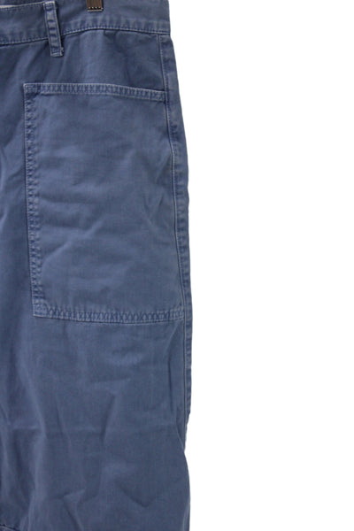 Velvet by Graham & Spencer Women Blue Cotton Chino Pants Size 10