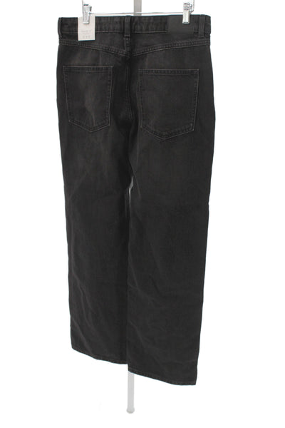 Zara Women Straight Black Jeans Size 10