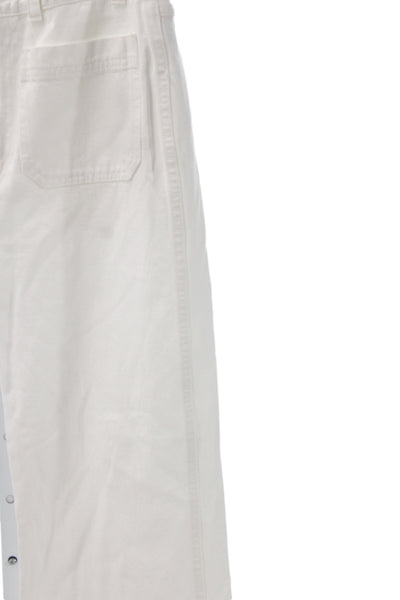 Madewell Women White High Rise Straight Jeans Size 29