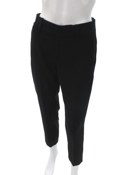 Vince Women Black Ankle Pants Polyester Button Inseam 27 Size 0