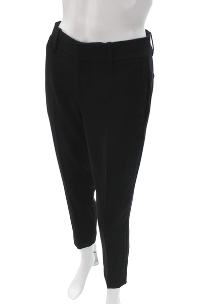 Vince Women Black Ankle Pants Polyester Button Inseam 27 Size 0