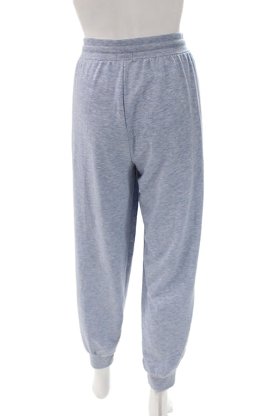 Splendid Women Camouflage Blue Drawstring Pants Size L