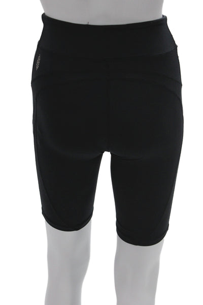 FP Movement Womens Athletic Shorts Black Polyester Size S