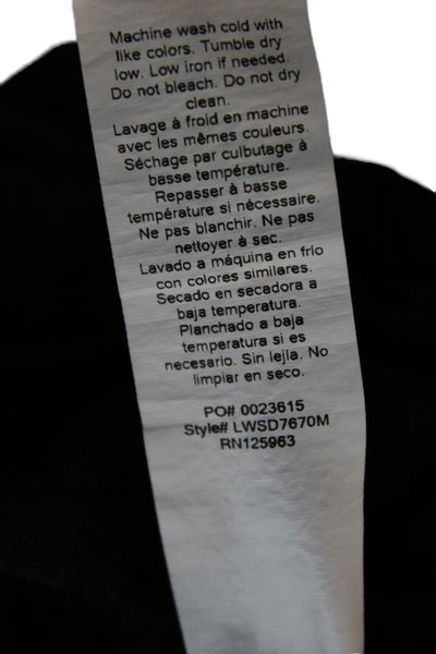 Beyond Yoga Women Maternity Black Scoop Neck Tunic Sleeveless Size M