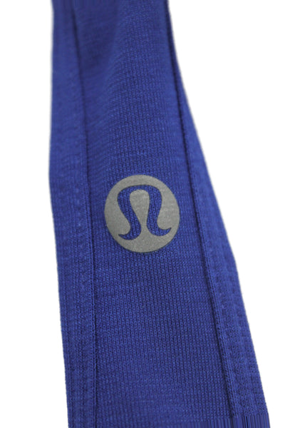 Lululemon Women Blue Scoop Neck Basic Tank Sleeveless Athleisure Size 4