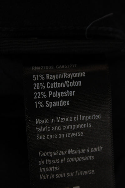 Paige Women Black Skinny Jeans High Rise Cotton Blend Size 31