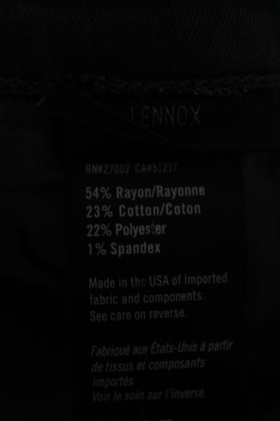 Paige Mens Skinny Jeans Black High Rise Cotton Blend Button Size 31