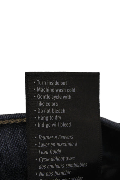 Paige Mens Skinny Blue Jeans Cotton High Rise Size 31