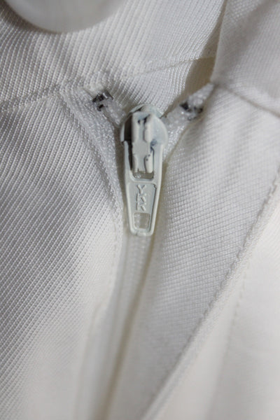 Nonchalant Label Womens White Dress Pants Button Closure Size S