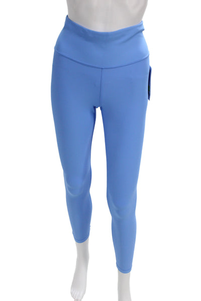 Athleta Womens Ankle Blue Leggings Size S