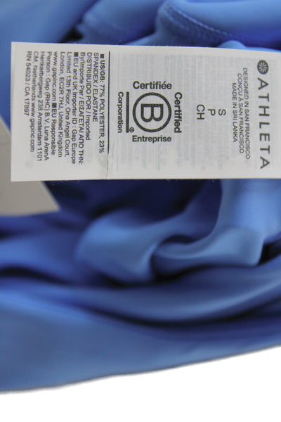 Athleta Womens Ankle Blue Leggings Size S