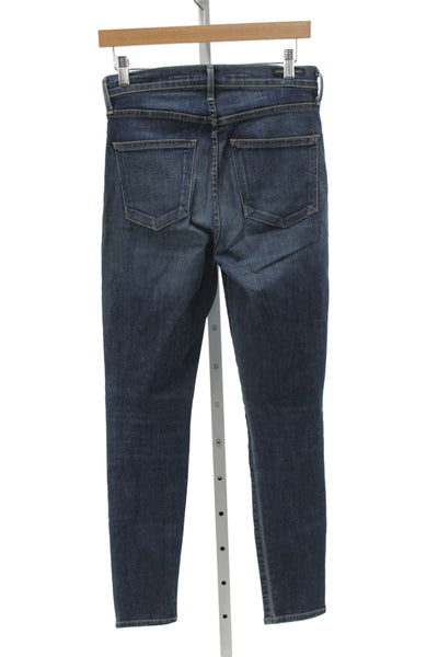 Citizens of Humanity Women Skinny Jeans Blue Cotton Size 27