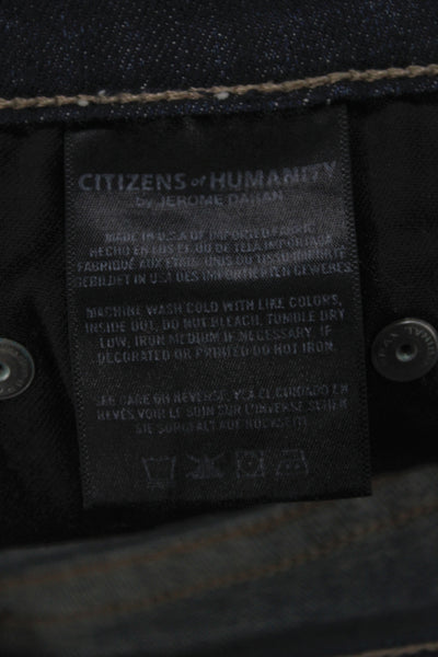 Citizens of Humanity Women Skinny Jeans Blue Cotton Size 27