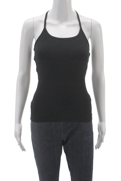 Beyond Yoga Women Basic Black Scoop Neck Sleeveless Tank Size XS