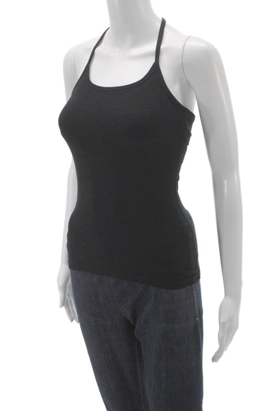 Beyond Yoga Women Basic Black Scoop Neck Sleeveless Tank Size XS