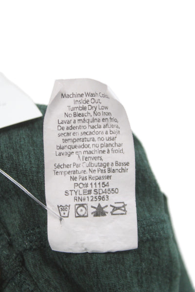 Lululemon Women Basic Green Scoop Neck Tank Polyester Size XS