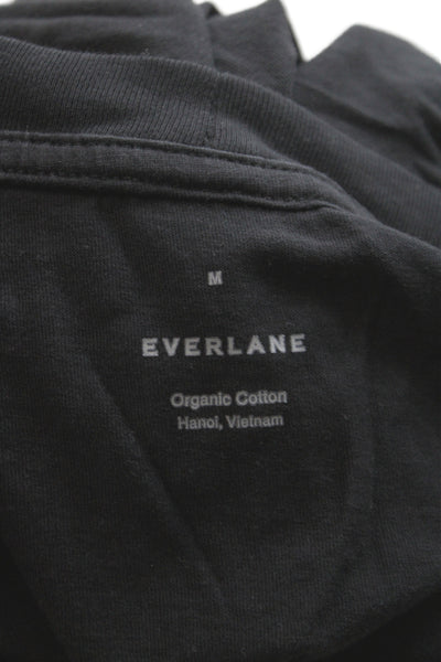 Everlane Women Basic V-Neck Organic Cotton Short Sleeve T-Shirt Size M