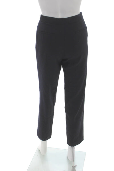The Row Women Dress Pants Blue Virgin Wool Size 6