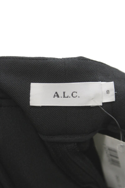 A.L.C. Women Black Dress Pants Inseam 23 Size 8