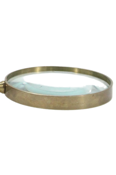 Designer Unisex Brass Magnifying Glass 9.5"