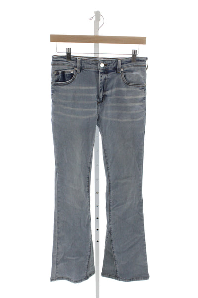 Ser.O.Ya Womens Bootcut Jeans Blue Mid Rise Cotton Button Inseam 28 Size 26