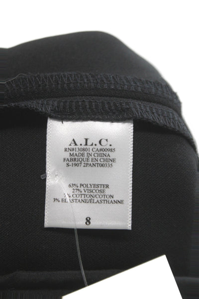 A.L.C. Womens Dress Pants Black Size 8