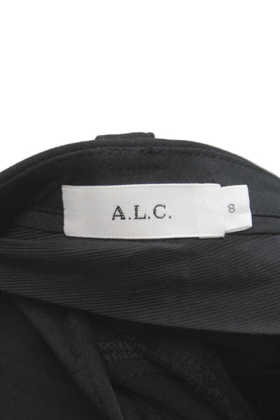 A.L.C. Womens Dress Pants Black Size 8