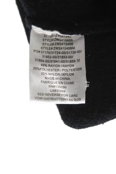 Z Supply Womens Cardigan Black V-Neck Long Sleeve Size S