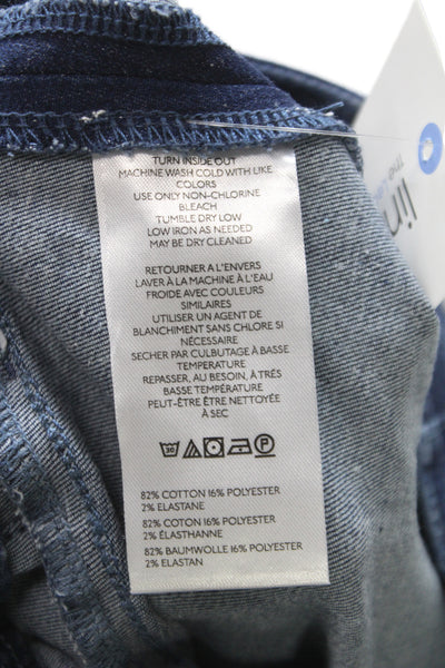 We The Free Womens Wide Leg High Waist Blue Jeans Size 25