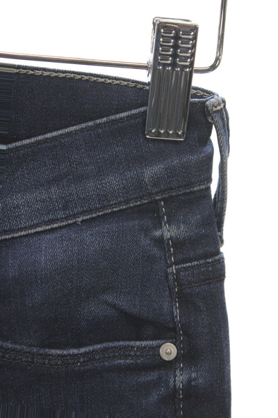 Mother Womens Flared Jeans Blue Viscose Mid Rise Inseam 31 Size 23