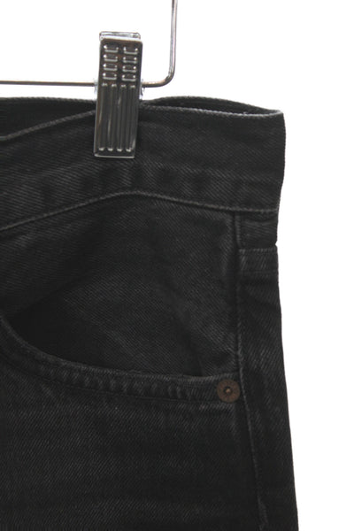 Agolde Womens Black Straight Jeans High Rise Size 25