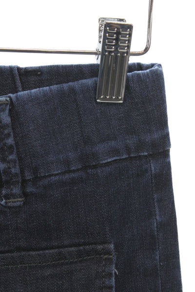 Flog Womens Skinny Jeans Blue Cotton Mid Rise Button Size 25