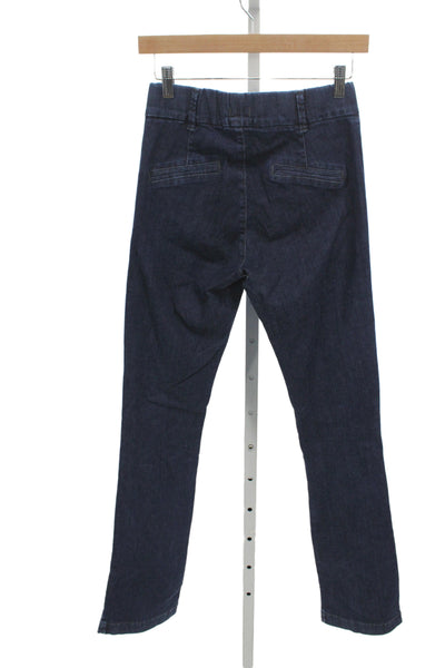 Flog Womens Skinny Jeans Blue Cotton Mid Rise Button Size 25