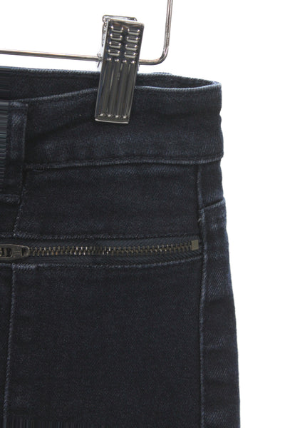 Tractr Womens Flared Jeans Blue Cotton Mid Rise Inseam 30 Size 27