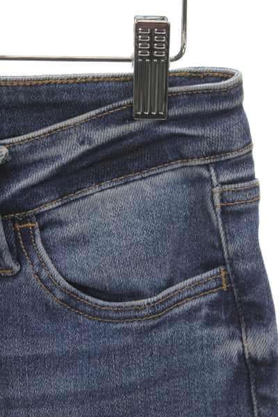 Vervet Womens Skinny Jeans Blue Cotton Mid Rise 24 Inseam Size 26