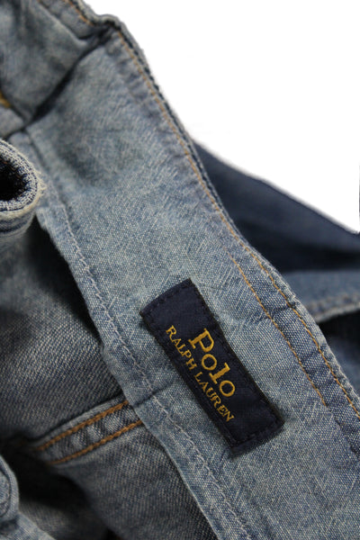 Polo Ralph Lauren Women Paperbag Jeans Blue Size 31