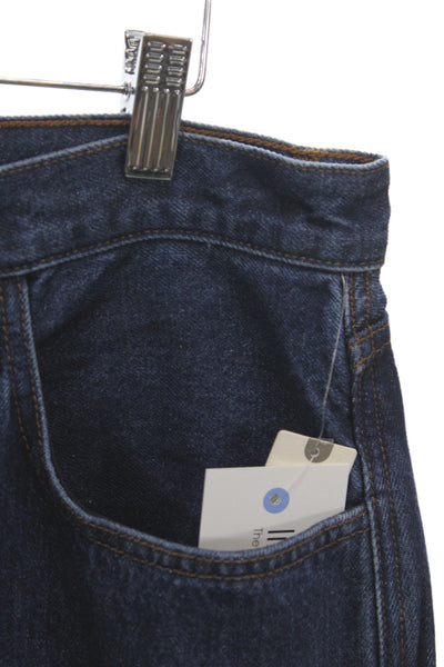 Favorite Daughter Womens Wide-Leg Jeans Blue High Rise 100% Cotton Size 32