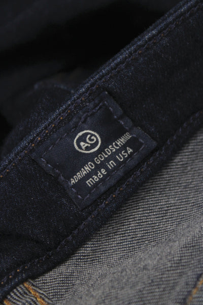 AG Adriano Goldschmied Womens Skinny Jeans Blue Cotton Low Rise Size 26