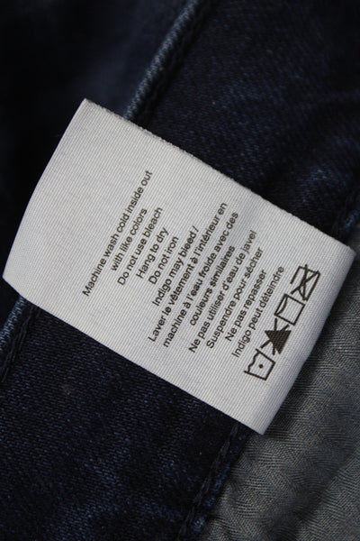 Rag & Bone Mens Skinny Jeans Blue Cotton Button Size 32