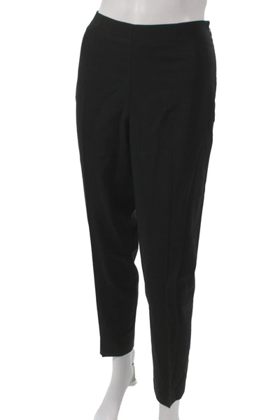 Theory Women Dress Pants Black Virgin Wool Size 6