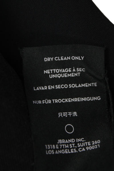 J Brand Womens Black Ankle Jeans Mid Rise Size 25